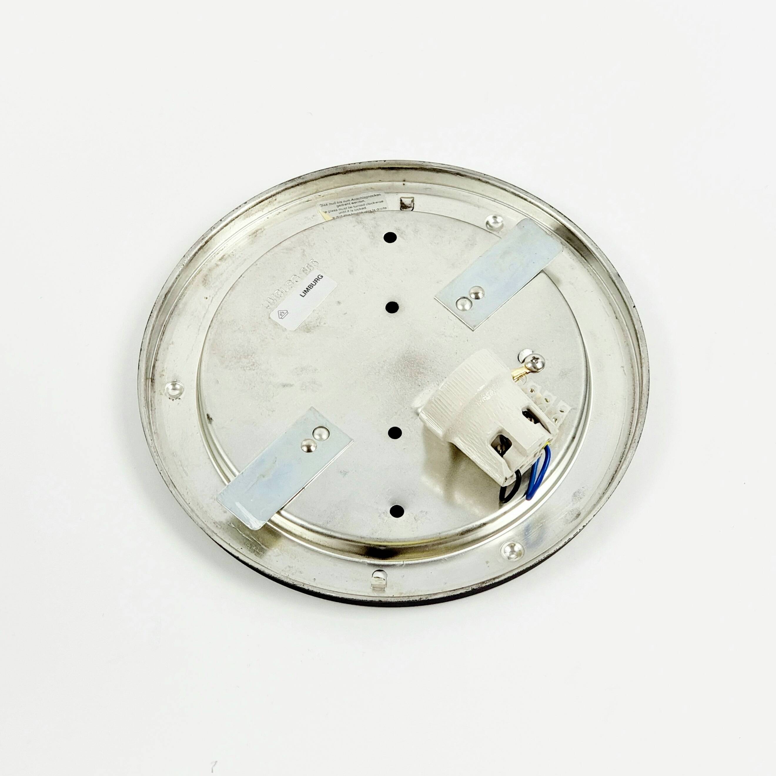 Mid Century Bubble Glass Ceiling Light By H. Tynell For Limburg, 1960s/70s