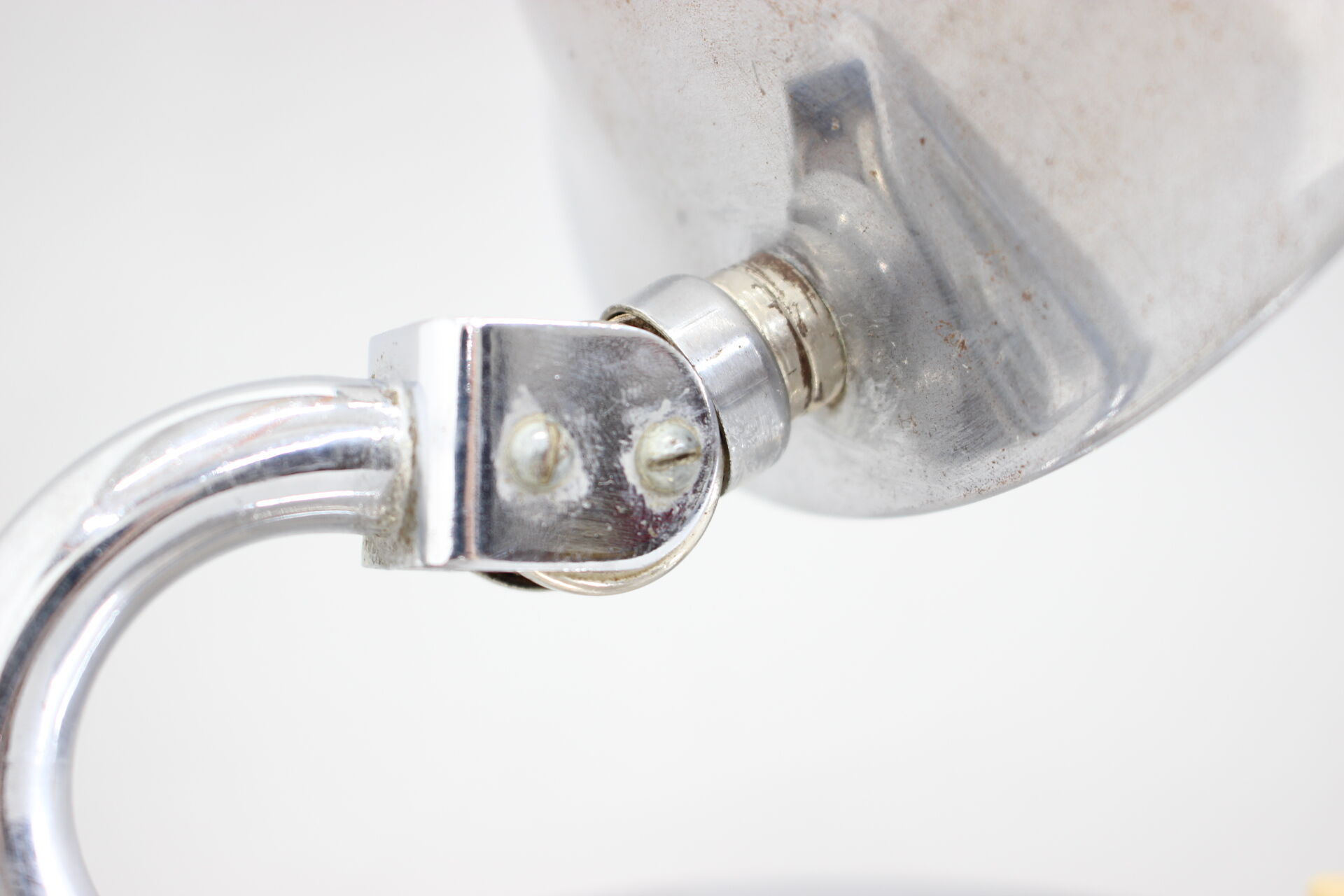 1930s Aluminium Table Lamp,Czechoslovakia