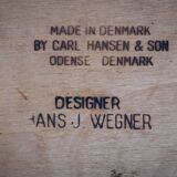 Dining Chairs CH30 by Hans J. Wegner for Carl Hansen & Son, 1952, Set of 4