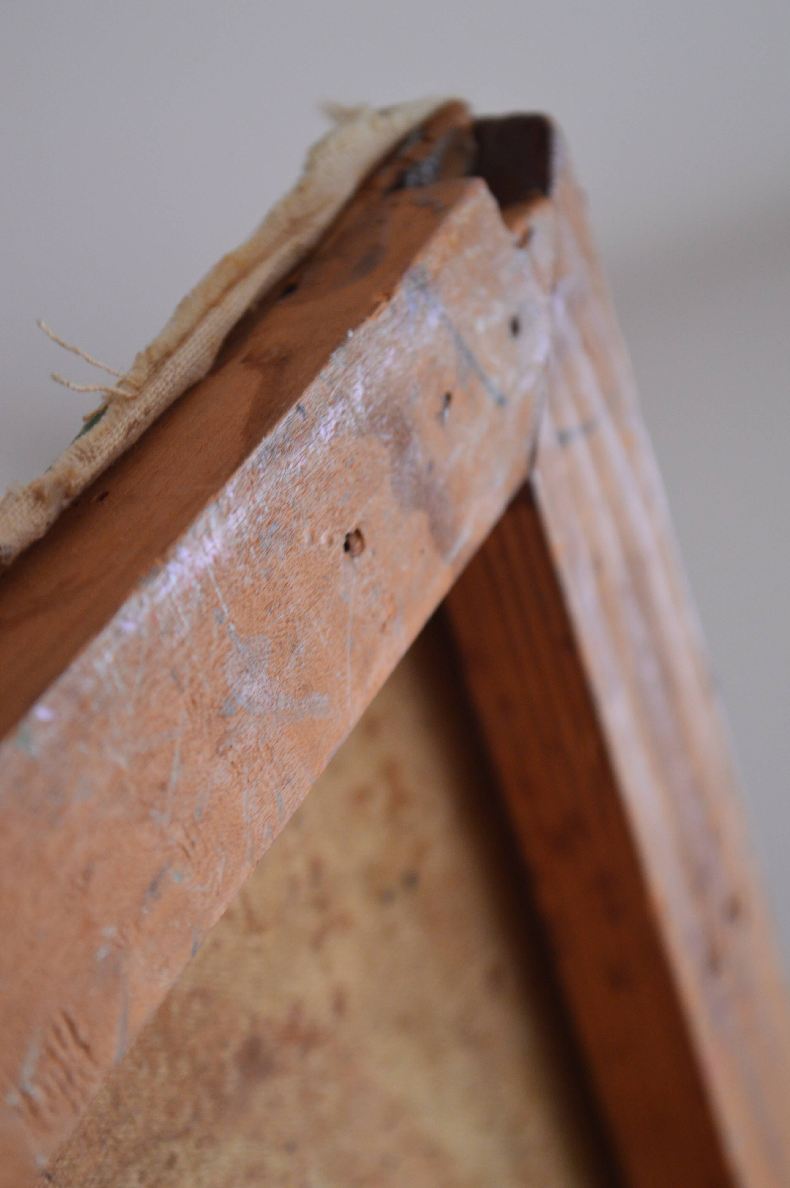 Ancient painting – Two female figures France (attributed), circa 1905–1925