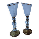 Duo of table lamps