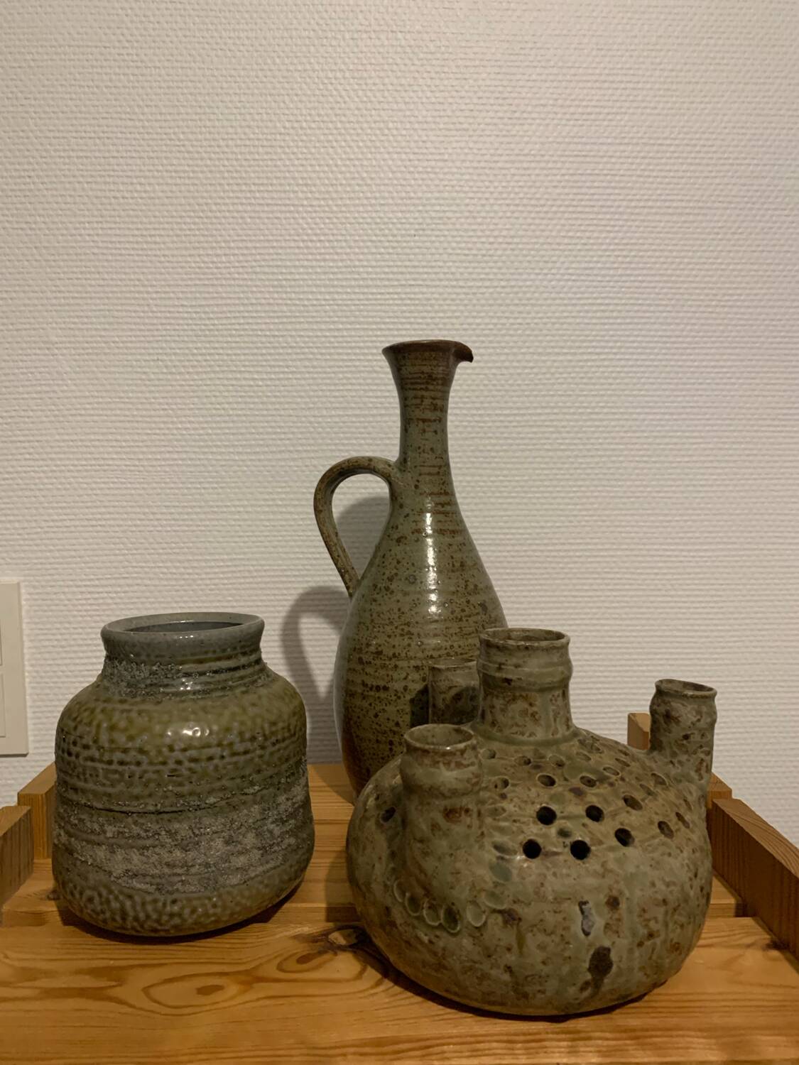 Lot Gres Vintage Ceramic Faience circa 1960