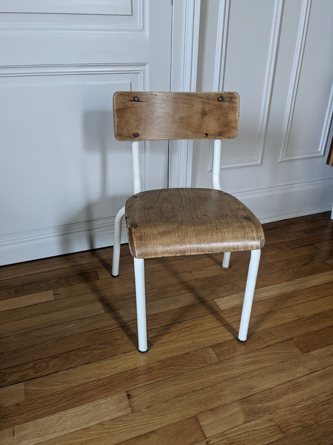 Vintage school chair child