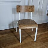 Vintage school chair child
