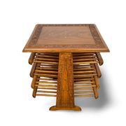 Wooden magazine rack, Circa 1950