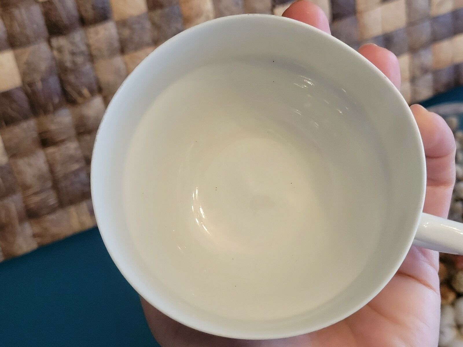 6 old coffee cups tea Raynaud R&C Cie company Limoges France