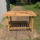 Rattan coffee table