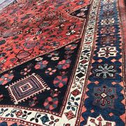 Very beautiful antique Persian carpet Malayer handmade 180x322 cm