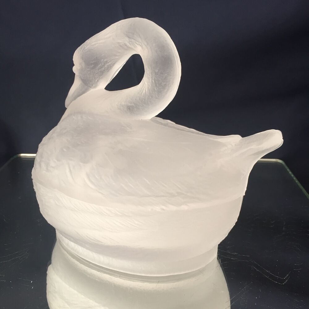 DUCK FROSTED GLASS BAG OR POCKET TRAY