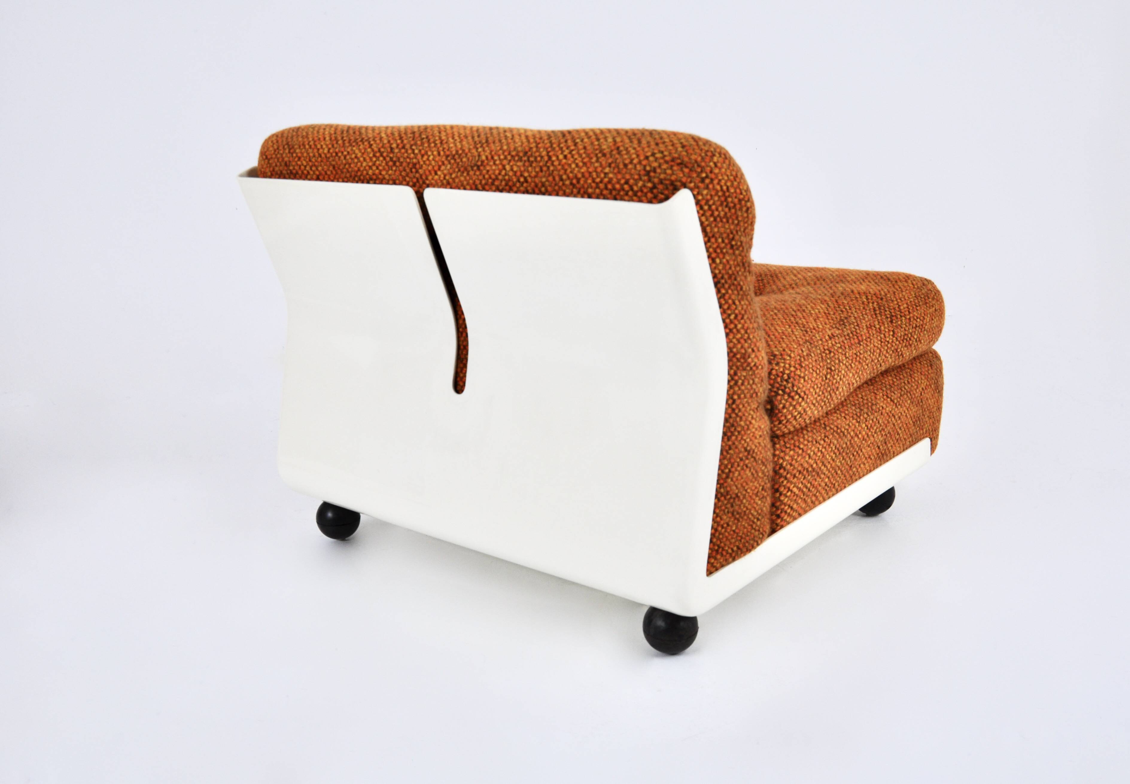 Amanta armchairs by Mario Bellini for C&B Italia, 1960, set of 4