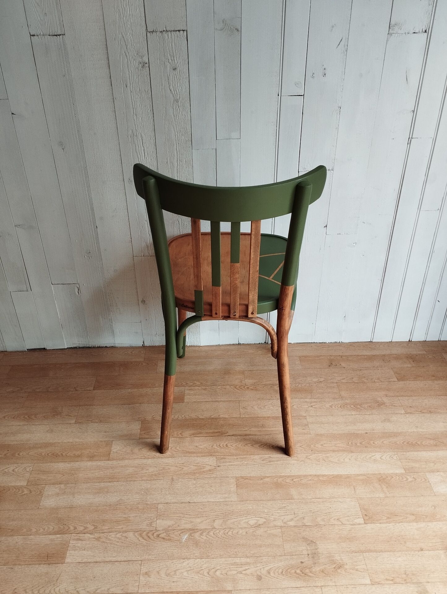 Pair of bistro chairs