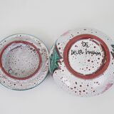 Ceramic empty pocket box by Daniel Etienne in Vallauris