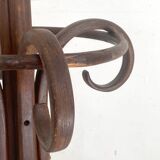 Thonet Style Parrot Coat Rack in Bent Wood, Early 20th Century