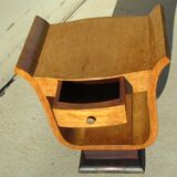 Console from the 1950s, mahogany and Sycamore