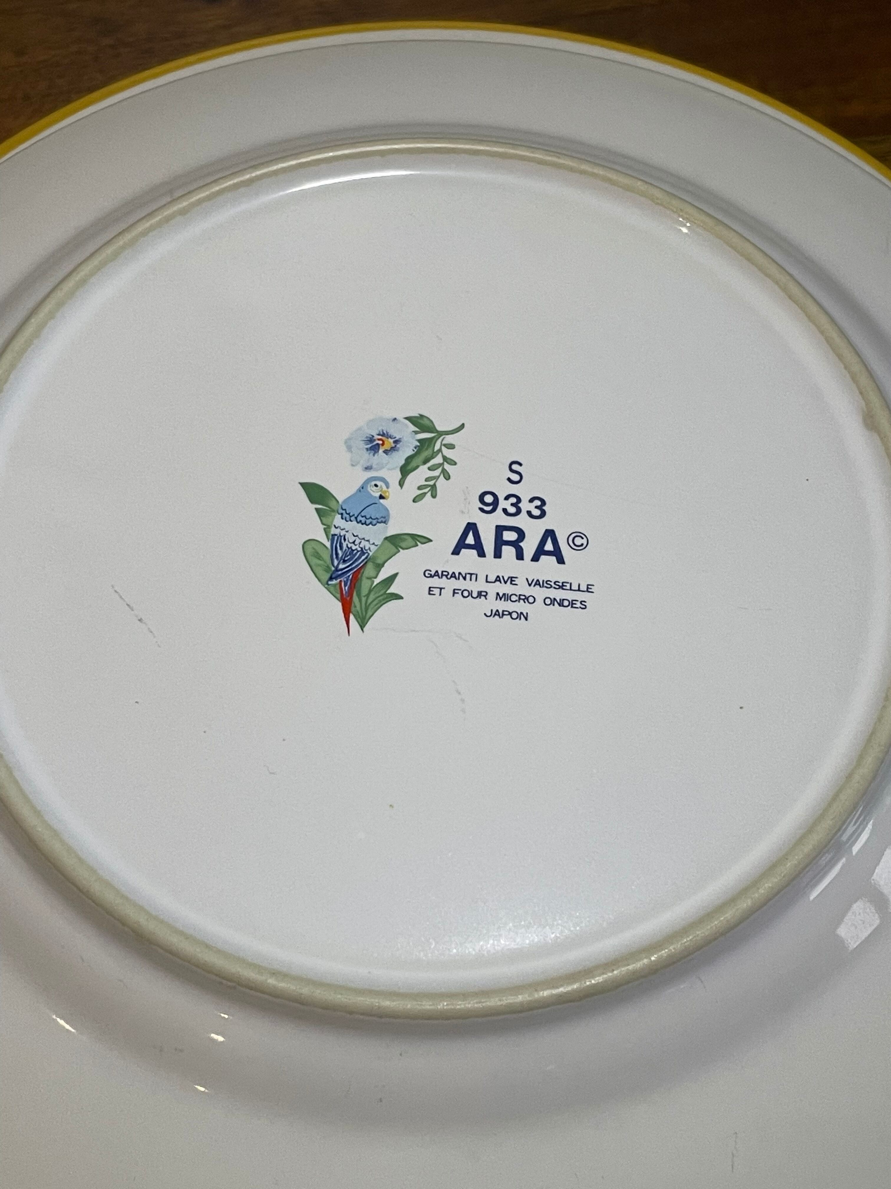 6 dessert plates Ara Pier Import
