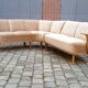 Canapé d'angle scandinave des années 50/60