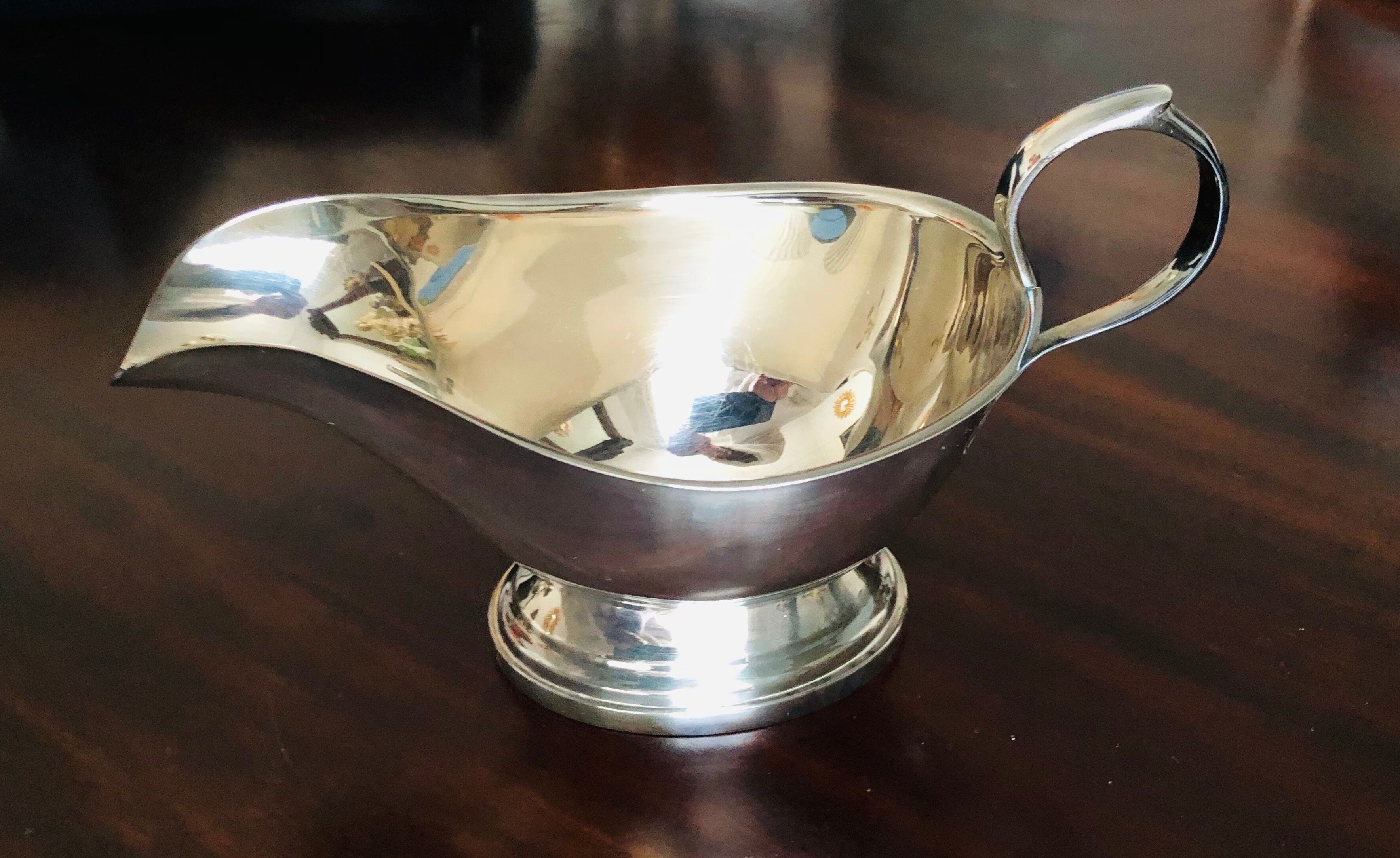 Ercuis silver metal sausage