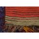 Vintage Turkish Hand-Knotted Wool Cotton Red Kilim Runner Rug 100x248