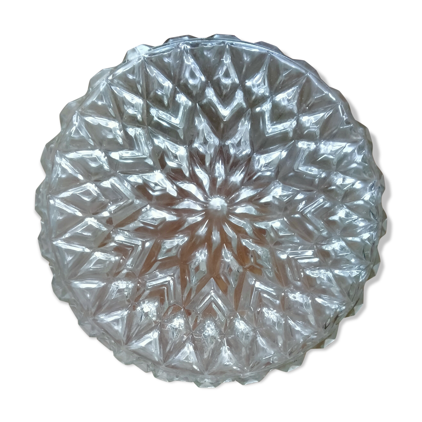 Cast glass wall 1960/70