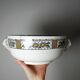 Large salad bowl HB Choisy-le-Roi polychrome ironstone "Elisabeth" early 20th century