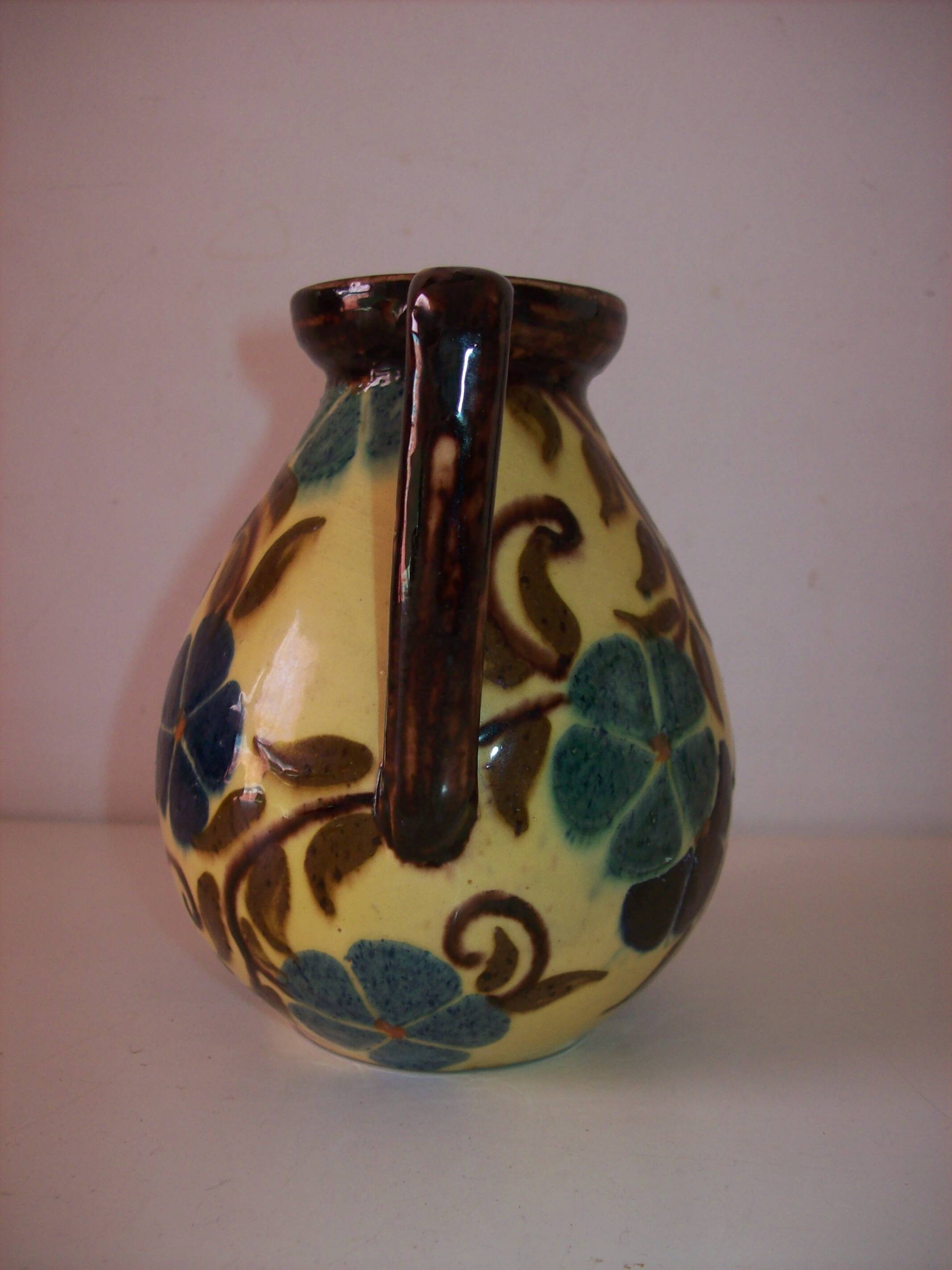 Vase Art Déco signé René Nicole