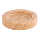 Pink marble trinket dish in the style of Sergio Asti