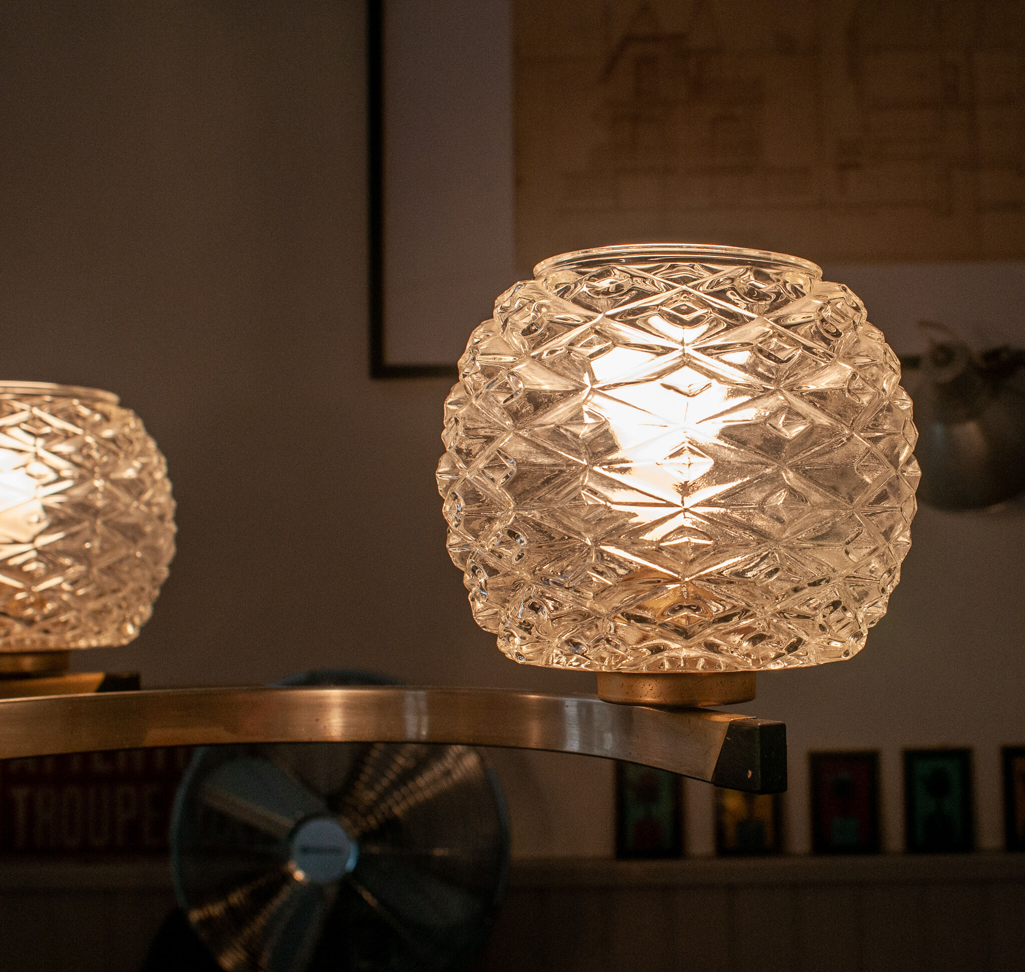 Spiral chandelier 1960