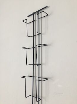 Postcard display for holiday photos