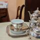 Ensemble petit déjeuner à thé ou café en porcelaine