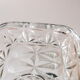 Butter dish from Reims in transparent glass