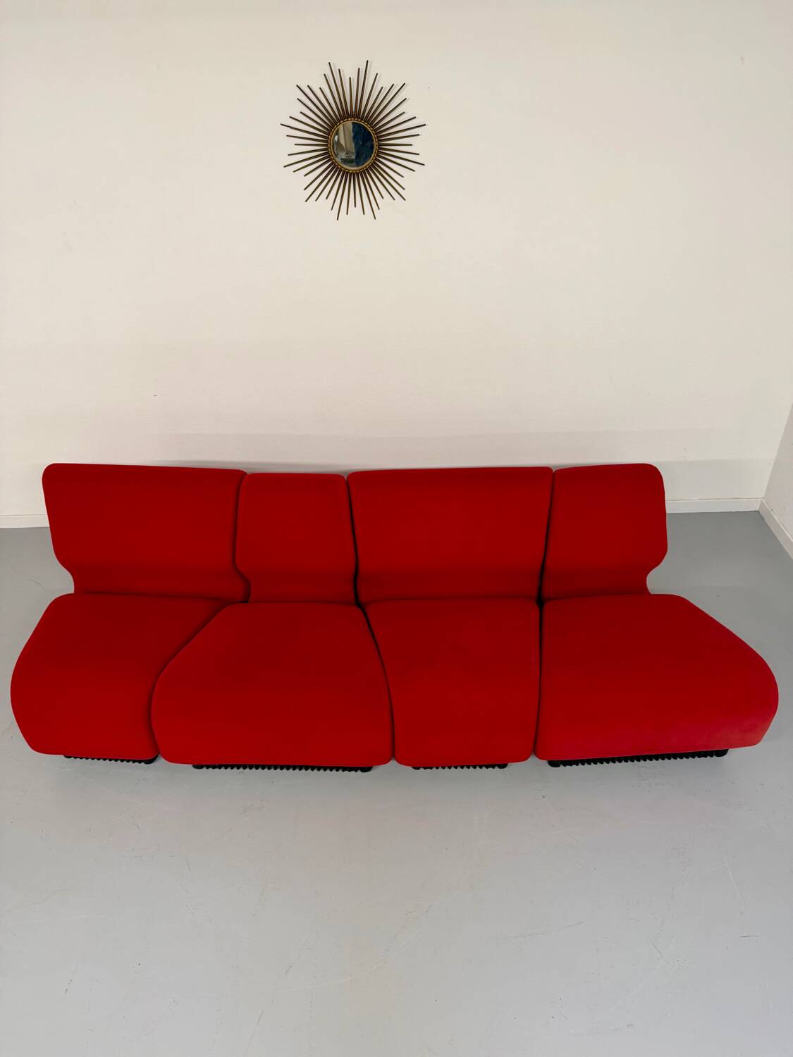 Modular design canapé Don Chadwick / Herman Miller vintage red