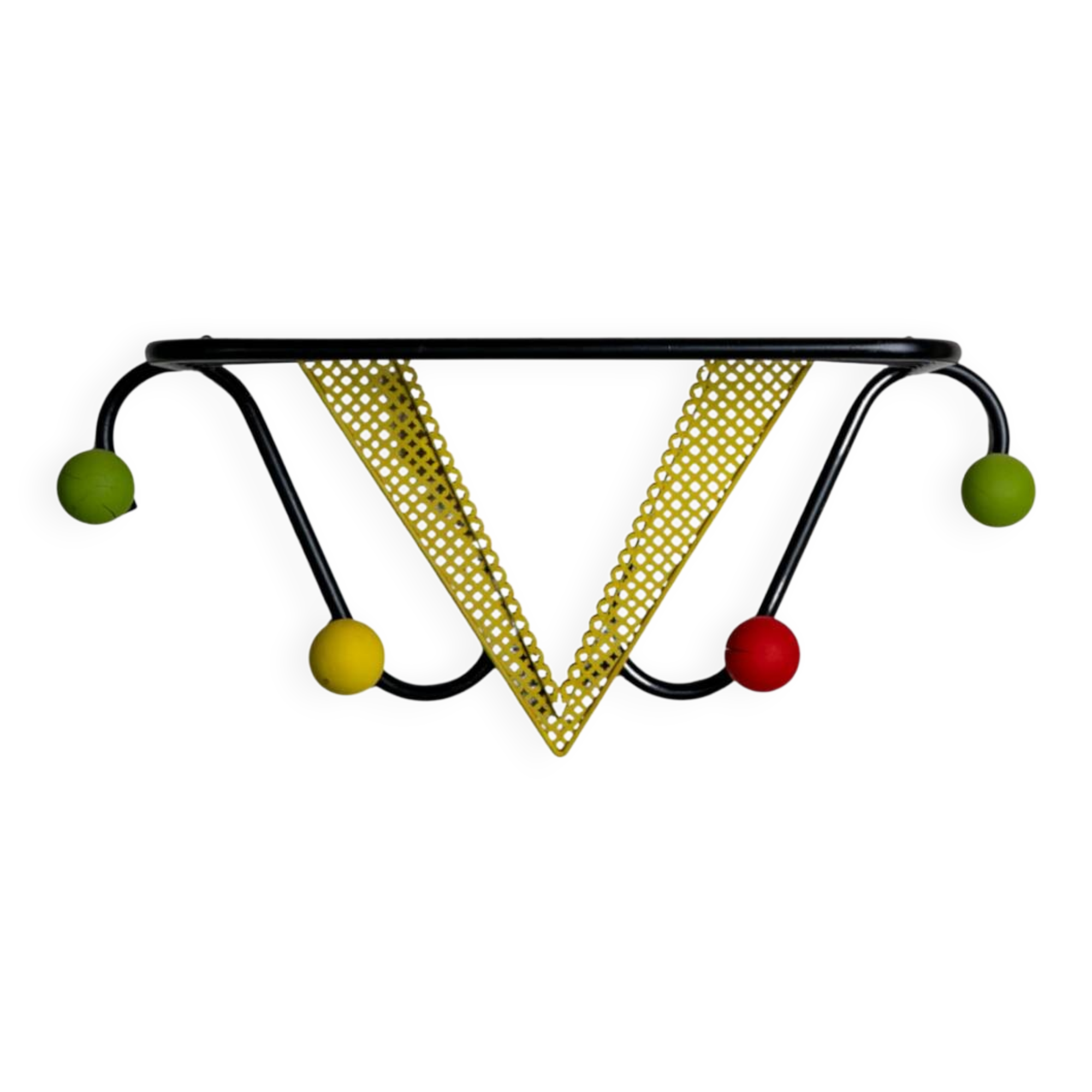 Porte manteau mural Mathieu Matégot, France, 1950