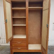 Wardrobe wooden vintage 60