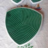 Trivet and 2 bottle coasters