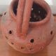 Terracotta pot / chestnut grill