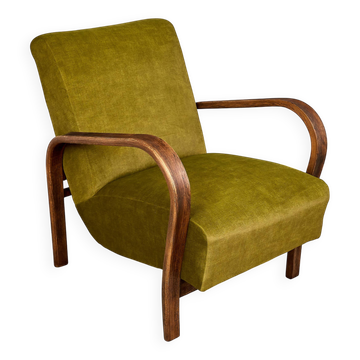 Armchair designed by K. Kozelka and A. Kropacek, Interier Praha, Czechoslov