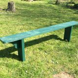 Wooden bench