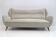 Attributed Gio Ponti Mid-Century Modern Velvet Sofa for ISA, 1950s