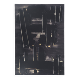 Pierre SOULAGES: Painting August 27, 1958 - Original signed poster