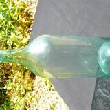 Three litre blown glass bottle