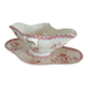 Antique sauce boat in Gien ironstone.