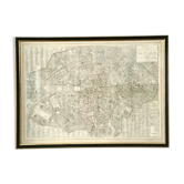 Plan of Paris in 1819