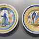 Set of 2 Quimper plates