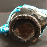 Luc Vallauris Fatlava Sea Foam Candle Holder