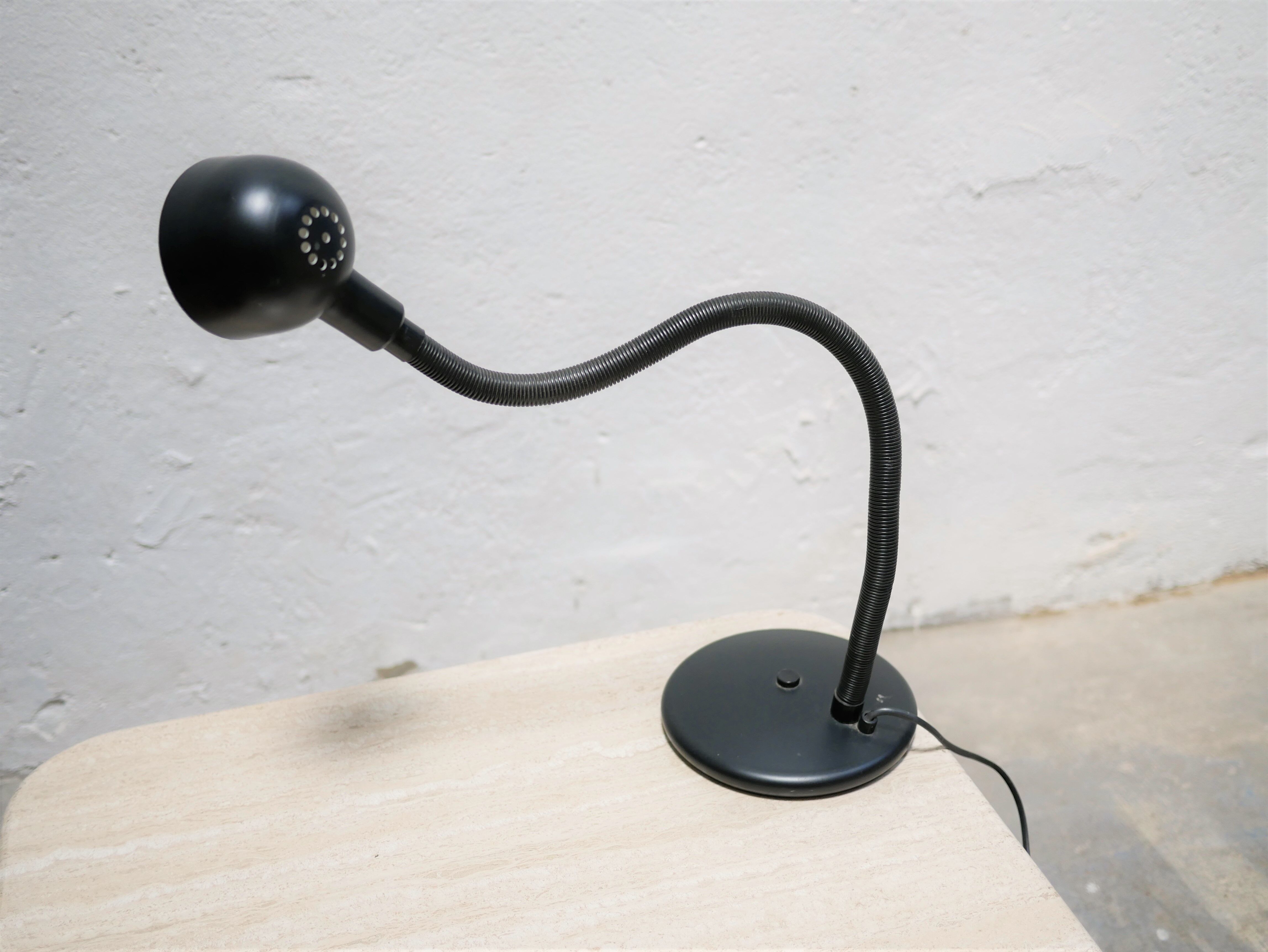 Black Vintage Hebi Snake Desk Lamp
