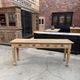 Oak console from the early 20th century.