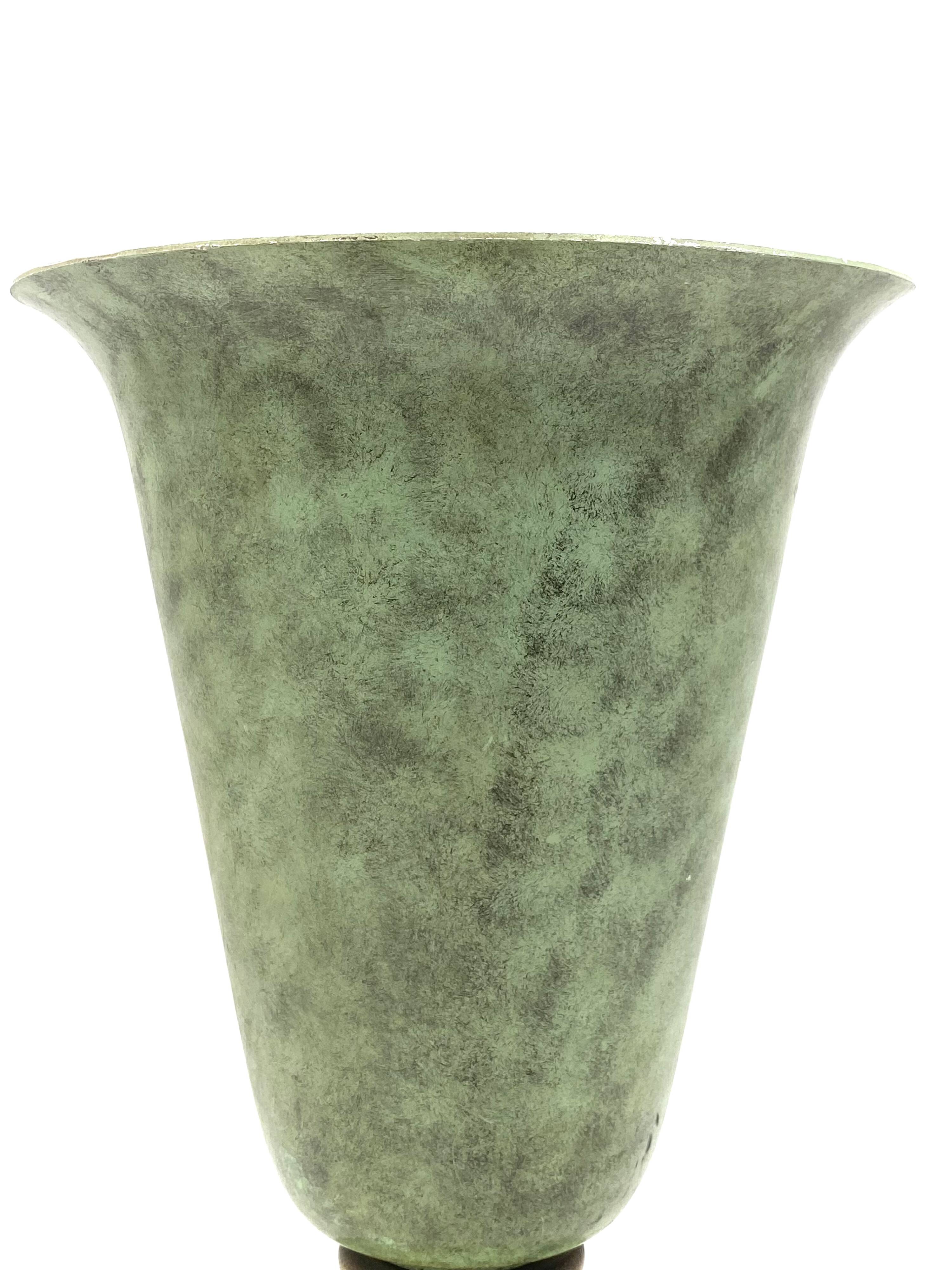 Art Deco Table Lamp attributed to Edmond Etling, France, ca. 1920s