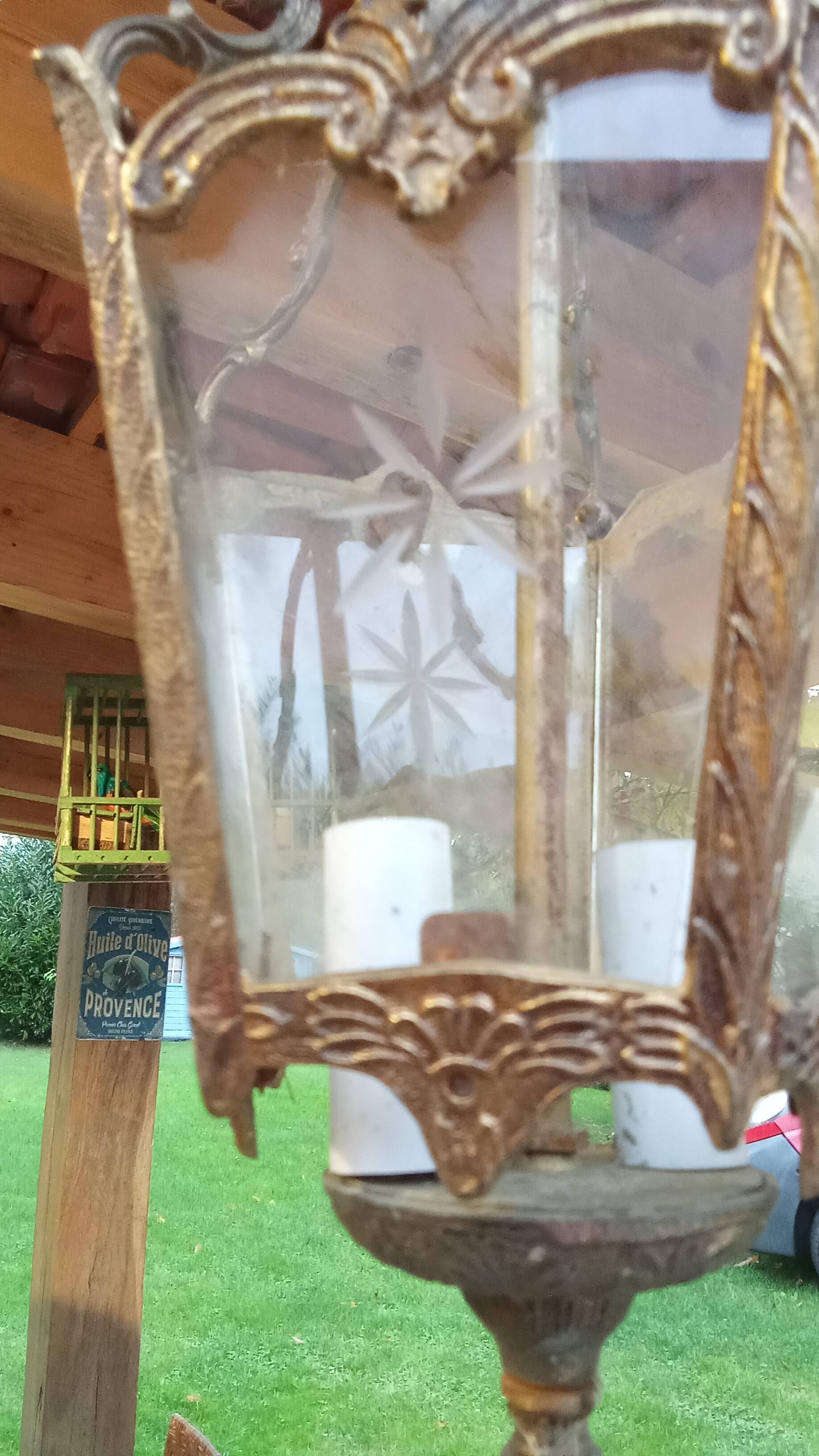 brass lantern chandelier ceiling light