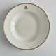 Service d’assiettes à bord doré, monogrammées | E. Bourgeois | Fin XIX