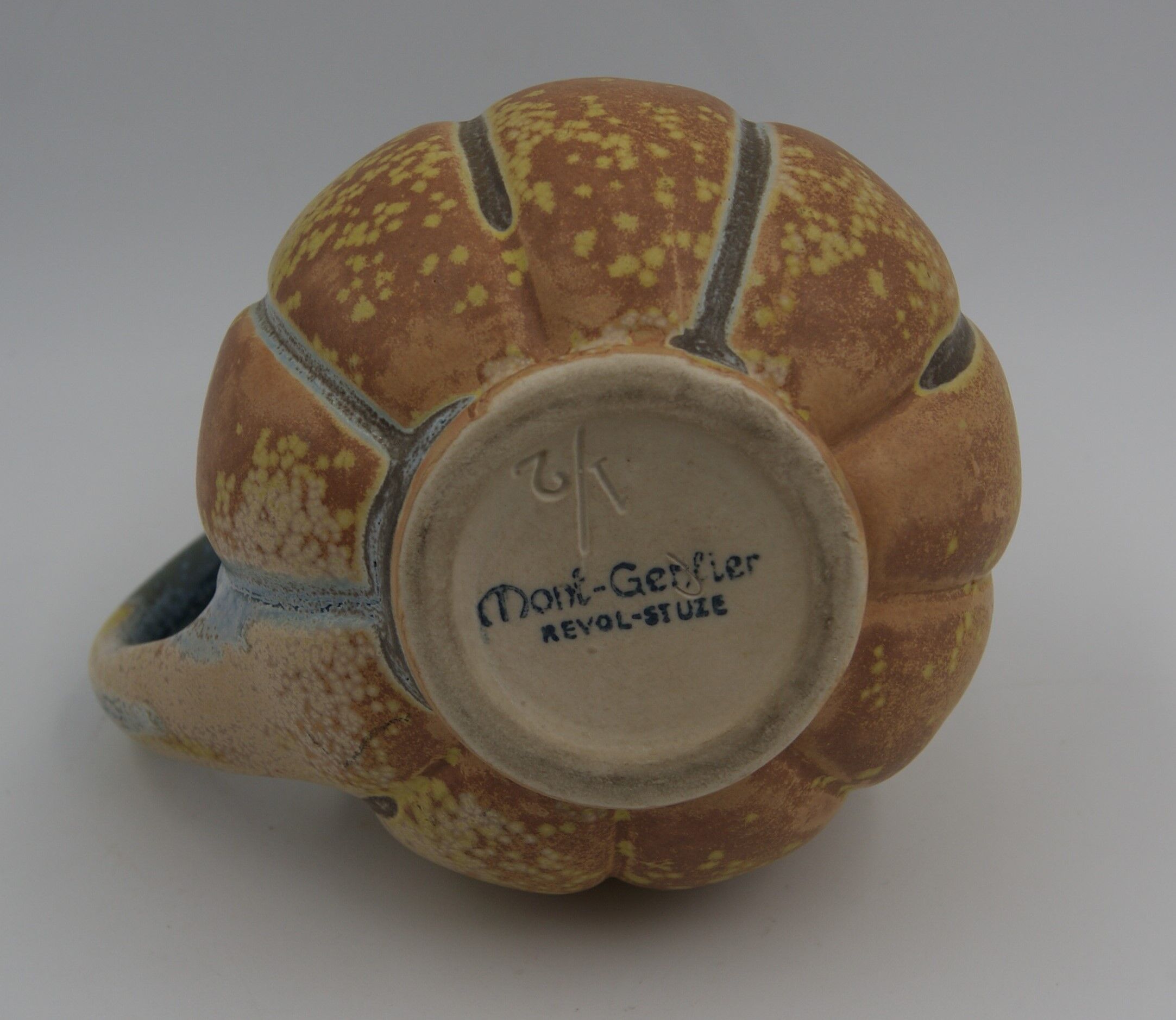 Carafe citrouile glazed stoneware Genlier Revol